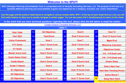 Quick Navigation Home Page